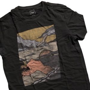 GAP men’s vintage T-shirt Japanese graphic tee